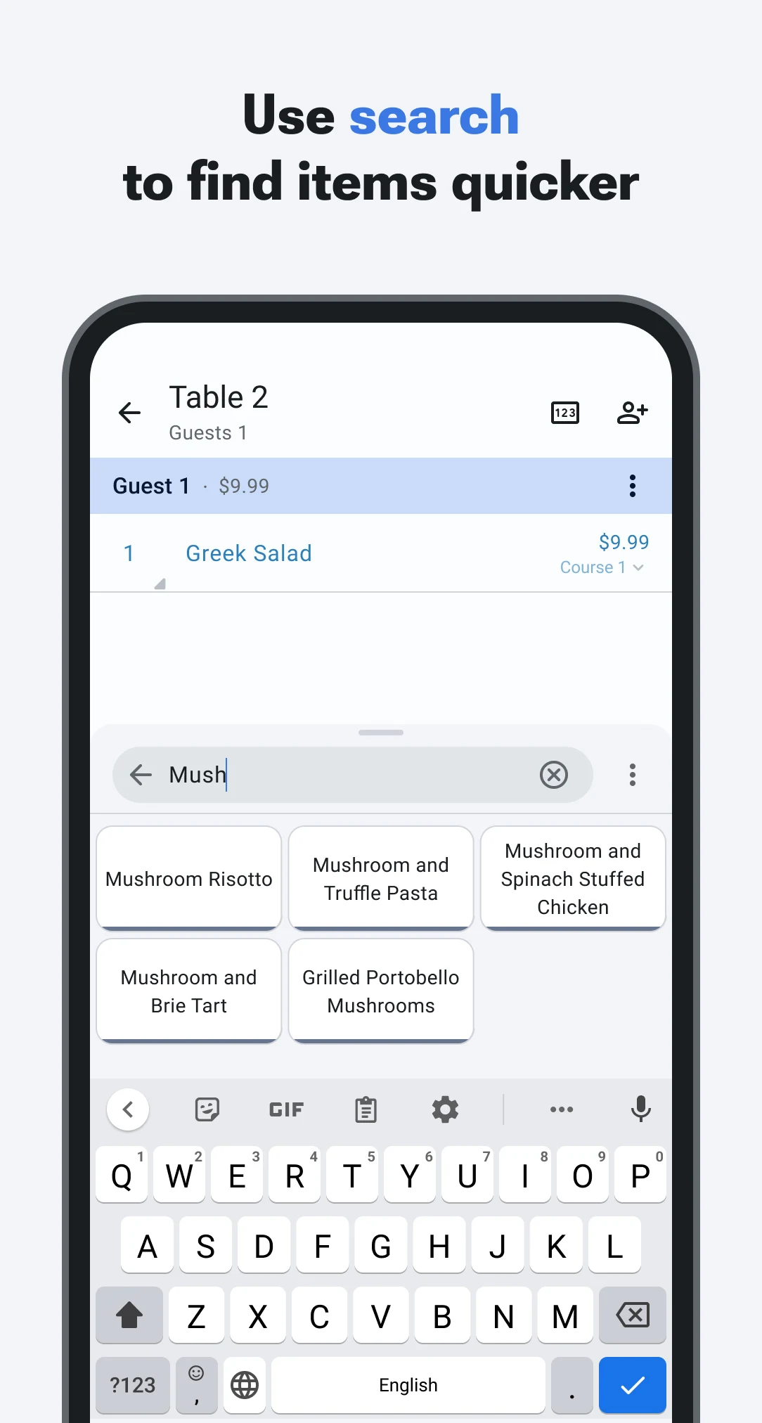 Syrve Waiter screenshot